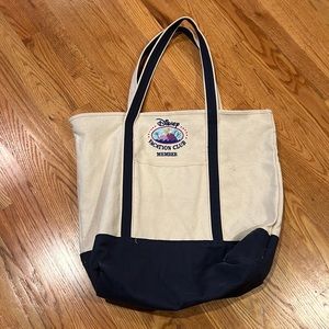 *Authentic* Disney Vacation Club Member Canvas Tote